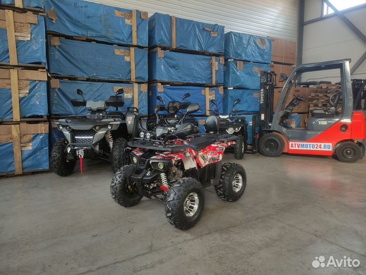 Квадроцикл Hammer 125 Lux (Red)