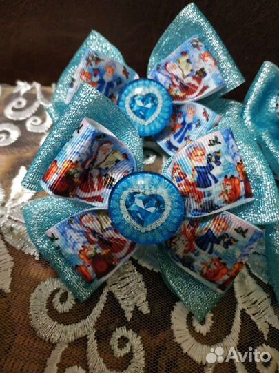 Украшения для волос,снежинки,банты В наличии