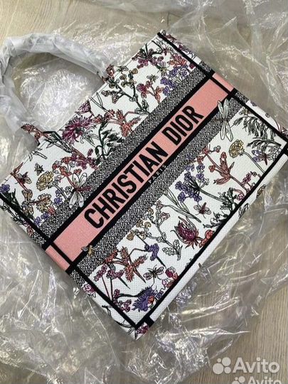 Сумка shoper Dior Book Tote жаккард