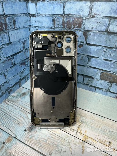 Корпус iPhone 12 Pro Max Gold переклейка