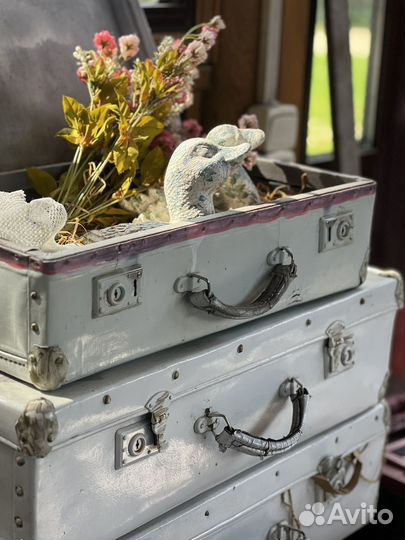 Чемодан в стиле Прованс