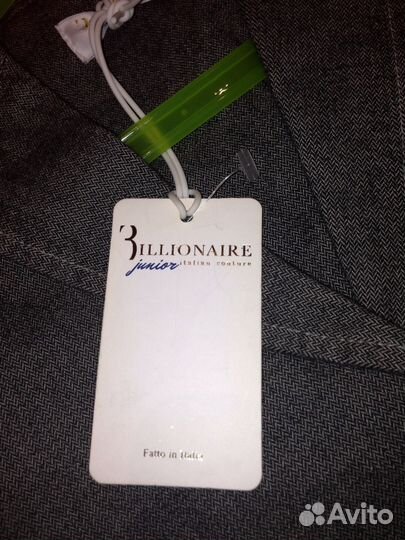 Новый брендовый пиджак Billionaire Италия 7 -8 лет