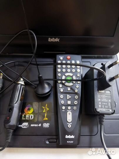 Портативный dvd плеер bbk PL949TI с тв тюнером