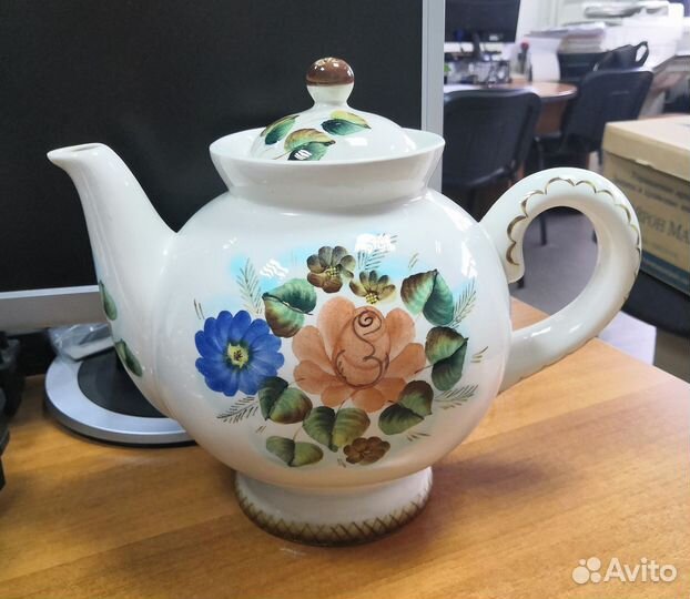 Чайник доливной Сeмикаракoрская керaмика cсcр