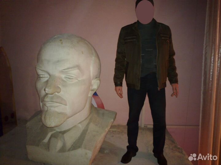 Владимир Ильич Ленин Гипсовый бюст антиквариат