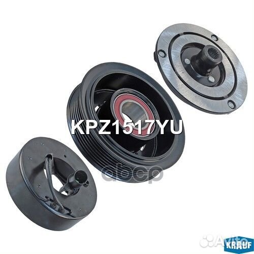 Шкив компрессора кондиционера в сборе