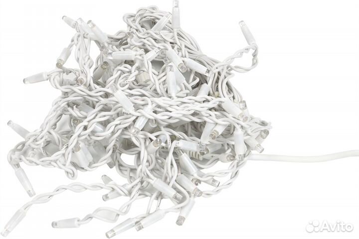 Электрогирлянда уличная бахрома 5.5х0.6м 96 ламп р