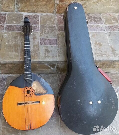 Домра мастеровая Стариков 1964,чехол для гитары