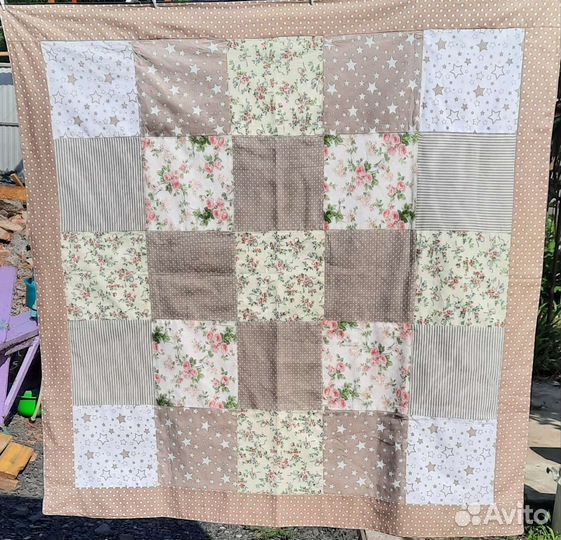 Плед ручной работы