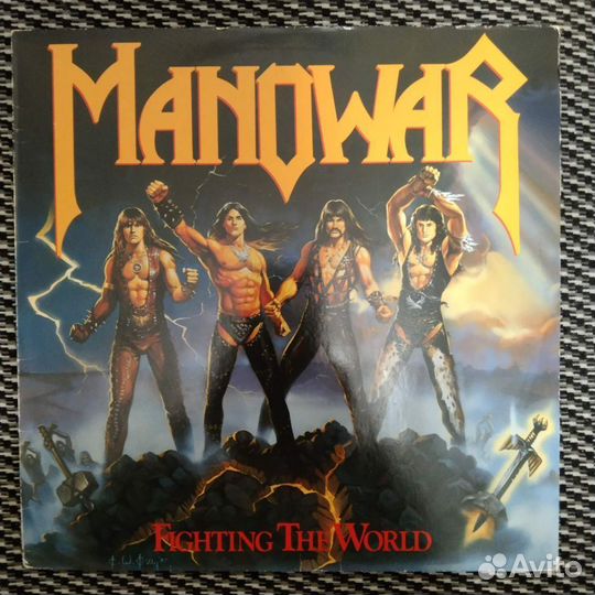 Manowar на виниле (не новодел)