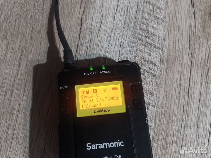 Saramonic uwmic9 петличный микрофон