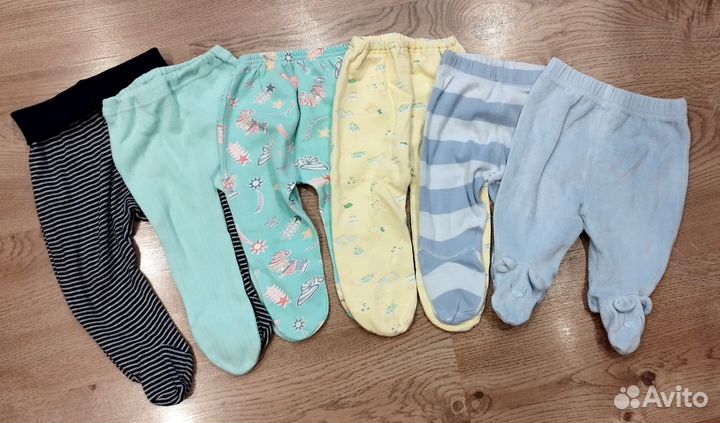 Пакет вещей на новорожденного мальчика 50- 62