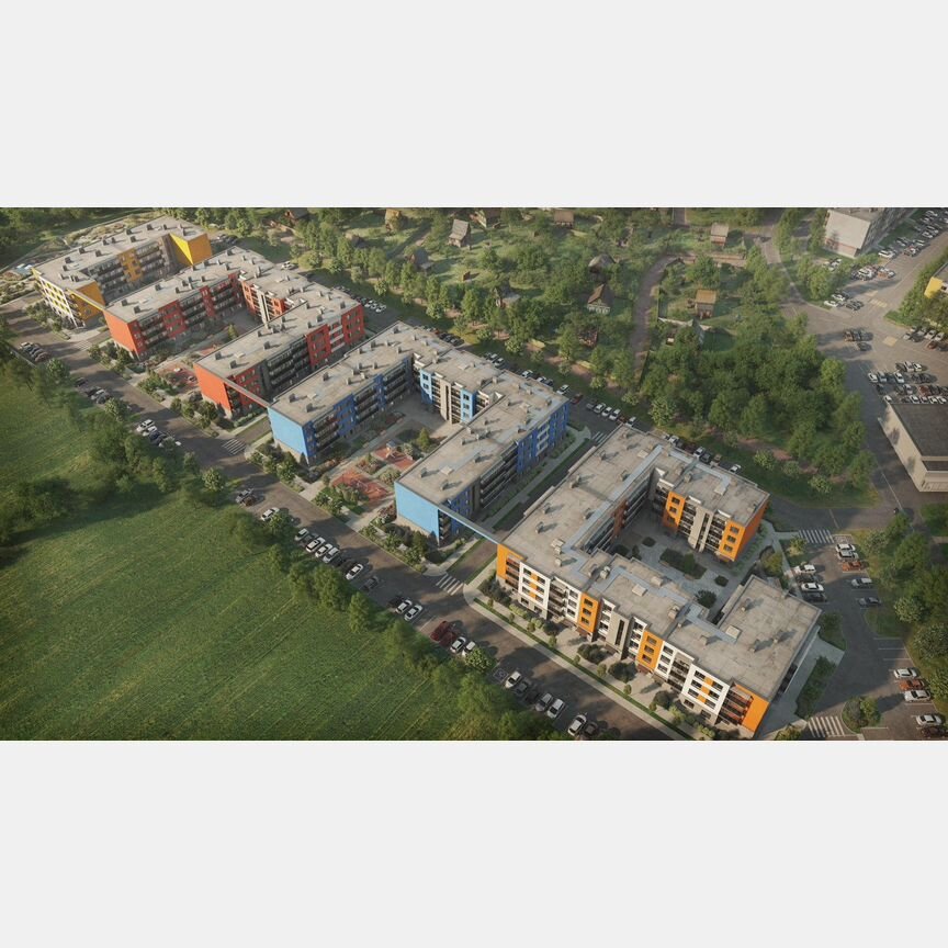 1-к. квартира, 40,2 м², 1/4 эт.