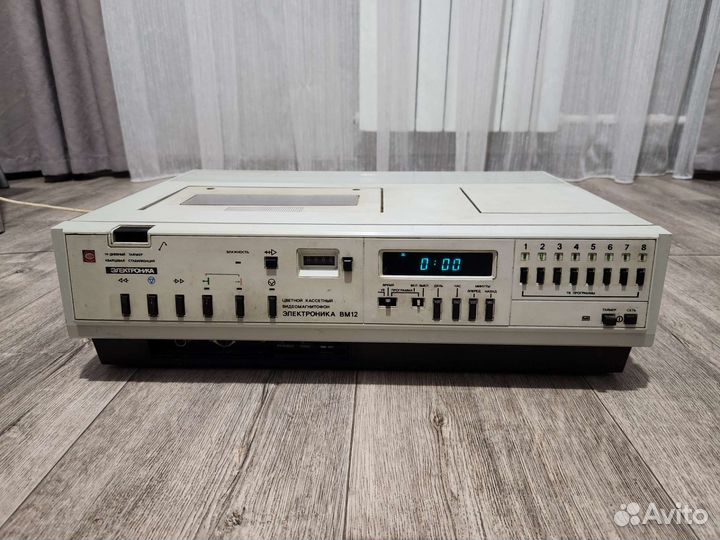 Видеомагнитофон электроника вм 12