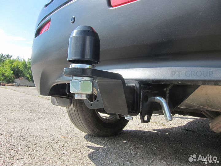 Фаркоп mitsubishi ASX с 2010 - съемный квадрат