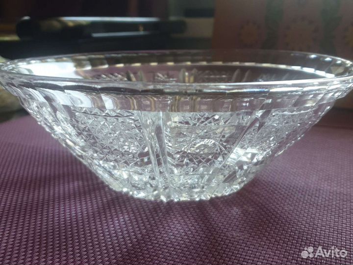 Хрустальная ваза