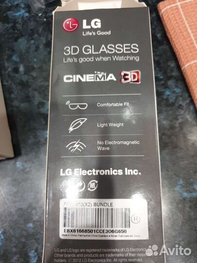 3 д очки для телевизора