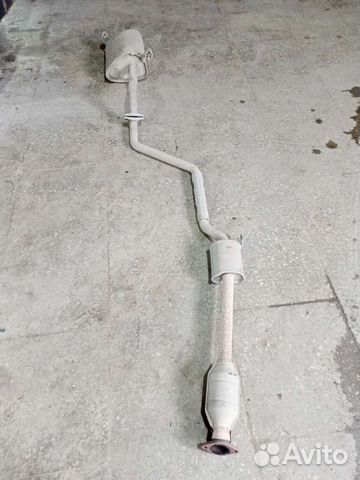 Выхлопная труба (глушитель) kia cerato 3