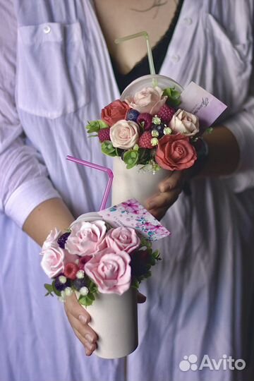 Букет из мыла