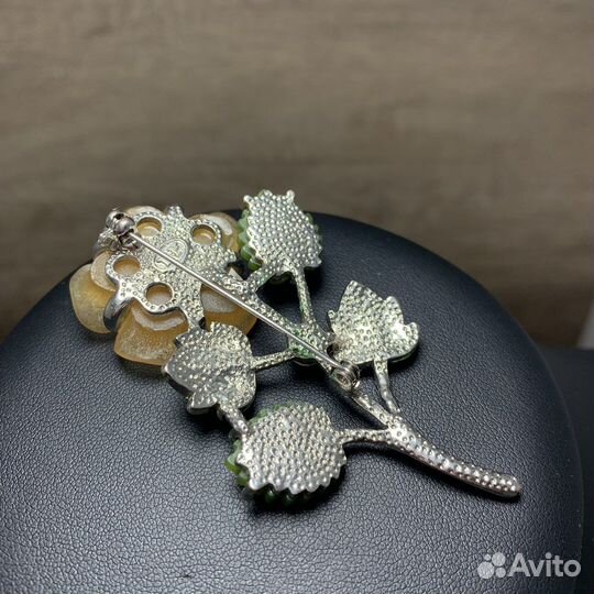 Винтажная Брошь Сделано В США Ретро