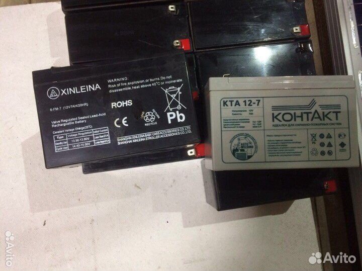 Аккумуляторы для детских эл.авто и бесперебойного