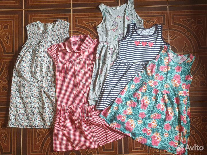 Платья летние (134-140)