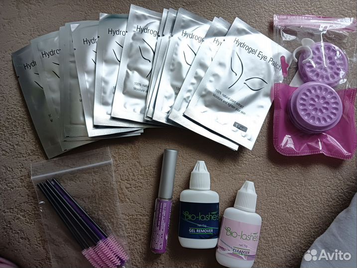 Ресницы для наращивания бу