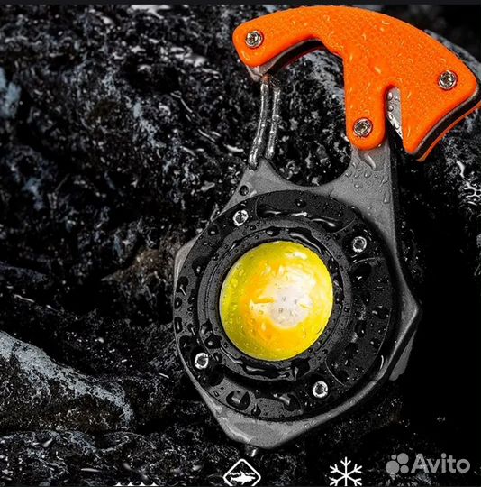 Многофункциональный брелок мультитул в авто, поход