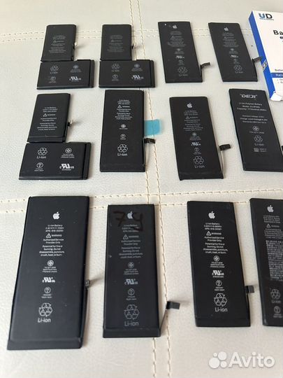 Аккумуляторы для iPhone X 8 8+ 7 7+ iPad
