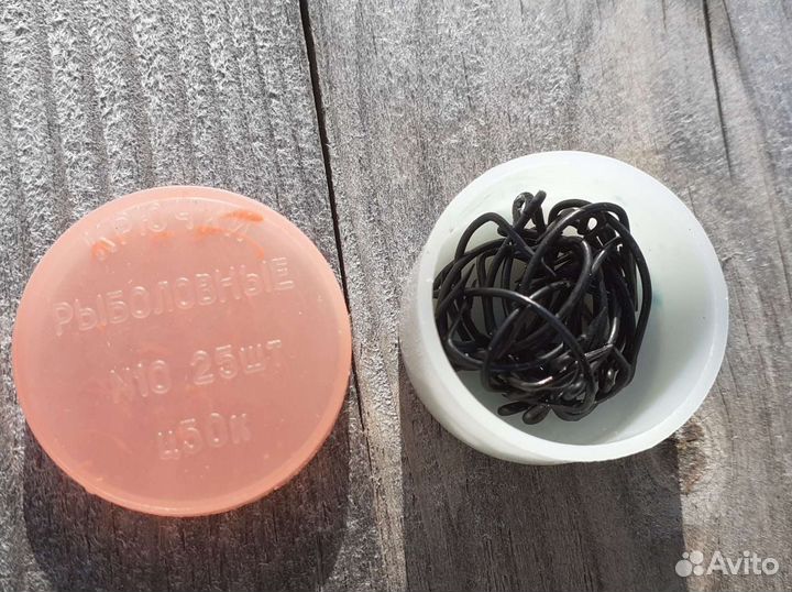 Крючки СССР рыболовные 10 номер