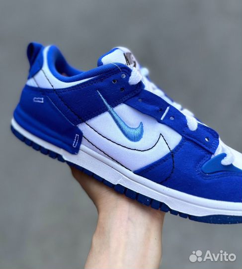 7, 7.5 US. Nike Dunk Low Disrupt 2 Blue. Оригинал