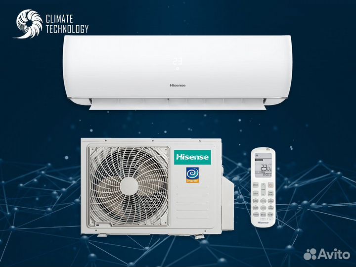 Кондиционер hisense expert PRO DC R32