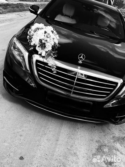 Авто на Свадьбу мерседес S-class 222 по Крыму