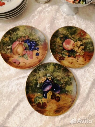 Тарелки Германия и тарелки СССР, Фрукты