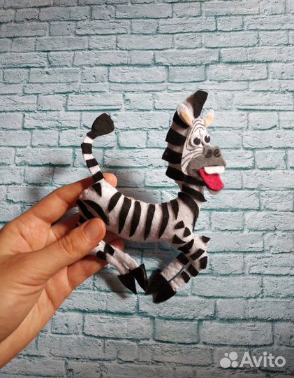 Фетр игрушки Мадагаскар