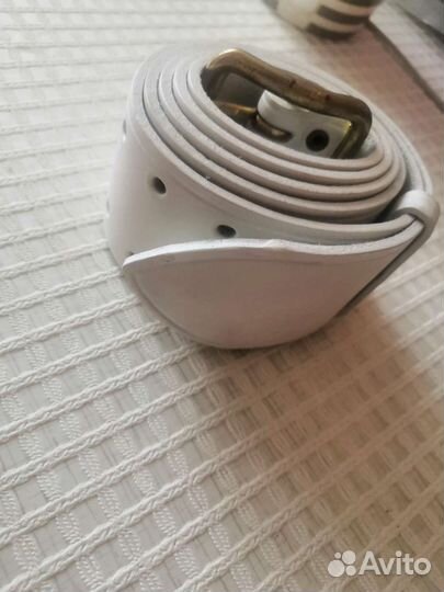 Ремень белый вмф