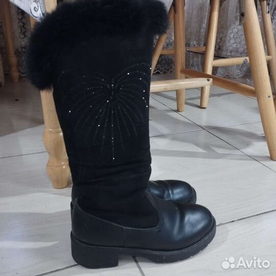 Сапожки зимние детские 32 размер