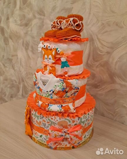 Тортик из подгузников