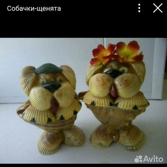 Сувениры из ракушек