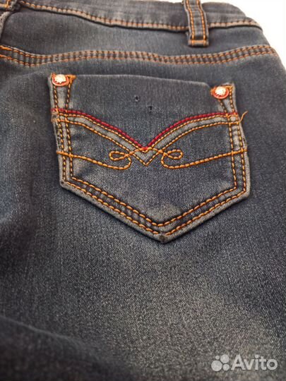 Джинсы утепленные