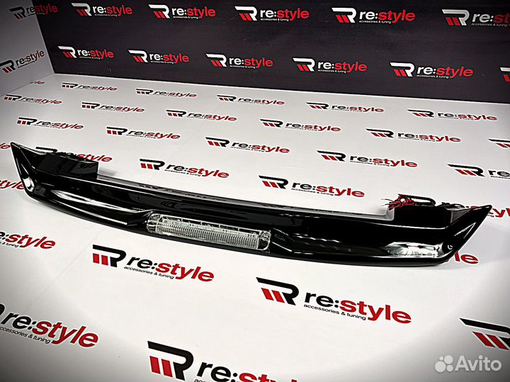 Спойлер Наверх Prado 120 Черный