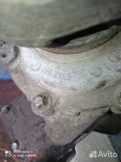 Раздатка Mercedes-Benz W211 седан M272DE35 2005