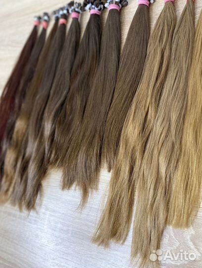 Славянские волосы mini пряди, 35см, 100шт