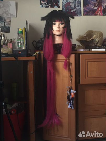 Косплей парик Колумбина