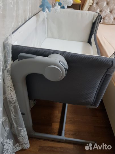 Детская кроватка приставная chicco
