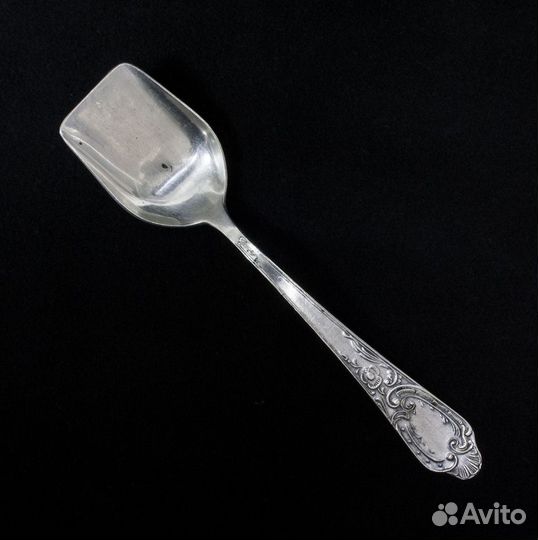 Совочек для сахара, серебро 875 пр, звезда, 25,8 г