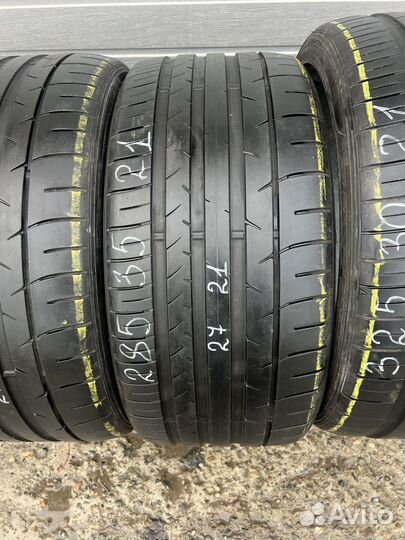 Dunlop SP Sport Maxx 050+ 285/35 R21 и 325/30 R21