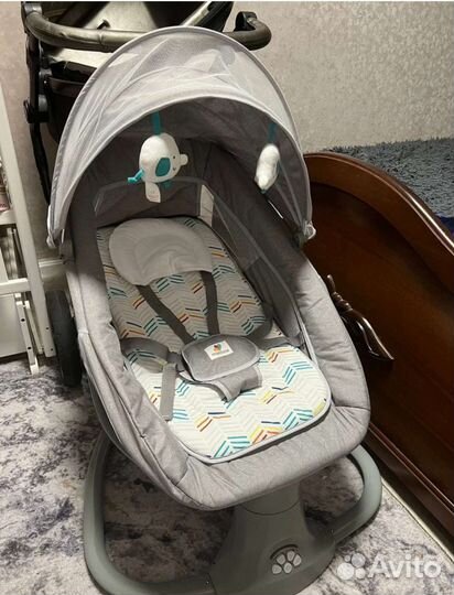 Электрокачели шезлонг