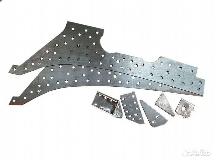 Усилители передних лонжеронов Niva 4x4