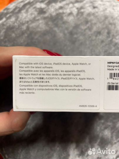 Беспроводные наушники apple airpods 3